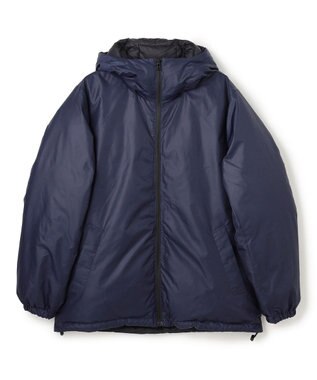 UNFILO MENS 【OCEANS YouTube 掲載】TAION×UNFILO リバーシブルフードダウン ネイビー×ブラック