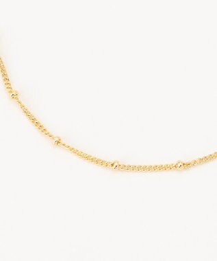 自由区 【カタログ掲載】ストーンミックスフリンジ2WAY ネックレス ゴールド系