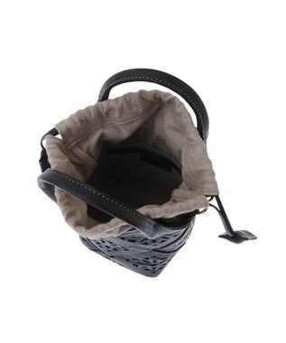 genten サステナブルカットワーク ポシェット クロ