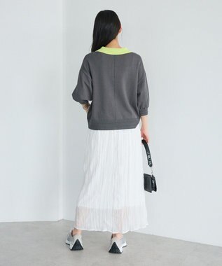 CRAFT STANDARD BOUTIQUE ポロニットプルオーバー Dark Gray