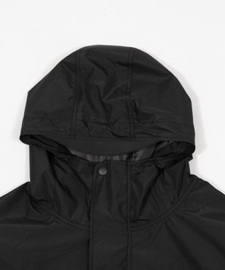 WEGO 【ユニセックス着用ITEM/アウトドア】フードシェルブルゾン ブラック