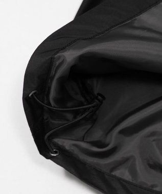 WEGO 【ユニセックス着用ITEM/アウトドア】フードシェルブルゾン ブラック