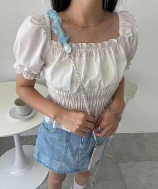 WEGO くしゅくしゅビーズストラップ