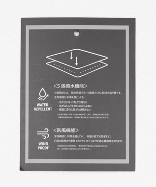 WEGO 【ユニセックス着用ITEM/アウトドア】フードシェルブルゾン ブラック