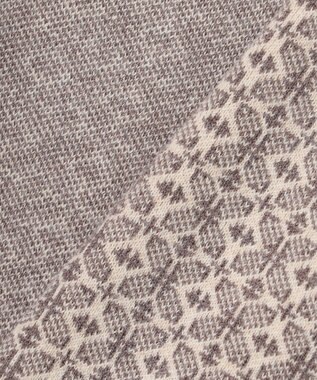 J.PRESS YORK STREET 【WOMEN】ANTI PILLING  JACQUARD ベスト ブラウン系5