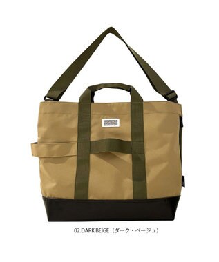 ROOTOTE 1368【撥水加工】SN.グランデ.2way.シェア-A 02：ダークベージュ