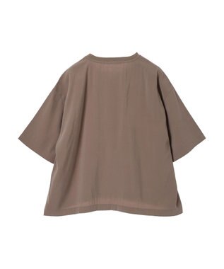 AMERICAN HOLIC 接触冷感　衿リブブラウソー Mocha