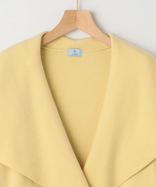 組曲 【軽羽織】ショールカラー カーディガン イエロー系