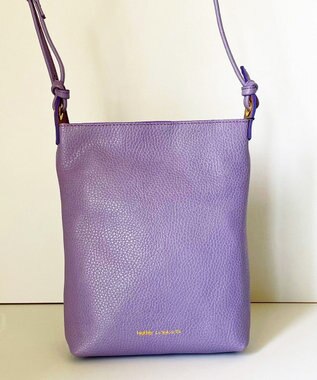 Hekhèr Le Style de Vie 新色追加【日本製】シュリンクレザー ショルダーバッグ ラベンダー
