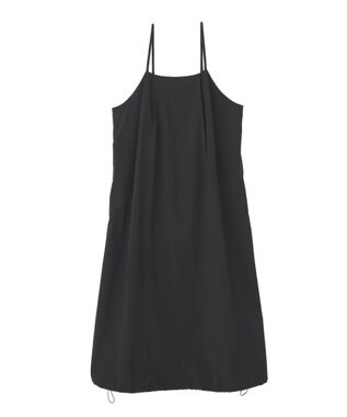 Green Parks 撥水加工キャミワンピース Black