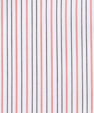 J.PRESS LADIES BEZハイネック フリル デコカラー ホワイト×ピンク×スレート系