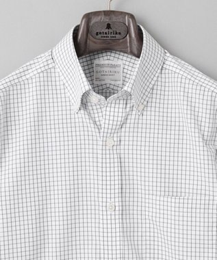 GOTAIRIKU 【形態安定】PREMIUMPLEATS_ボタンダウンカラー 通年ドレスシャツ ライトグレー系4
