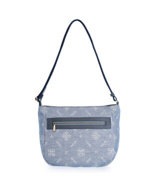 IBIZA アスール　ロゴデニム　ショルダーバッグ 水色