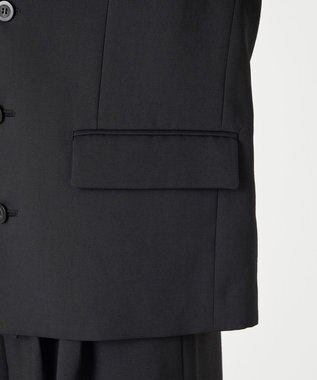 NAVE 【ReNAVE・洗える/UVカット】スパンポリエステル ジャケット ブラック系