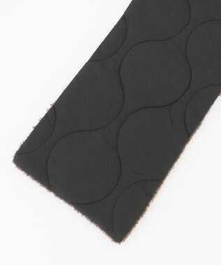 J.PRESS YORK STREET 【UNISEX】キルトマフラー カーキ系