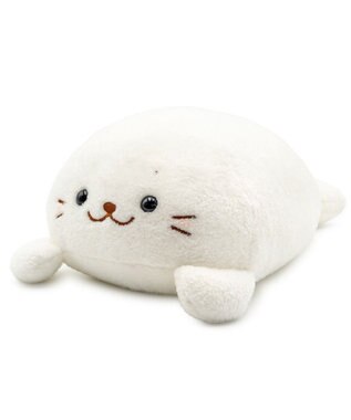 Mother garden しろたん メルティ 抱き枕 55cm ホワイト