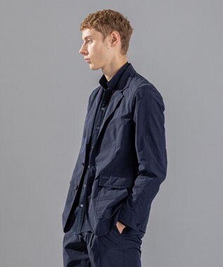 JOSEPH HOMME スプリットピーチクロス　ジャケット ネイビー系