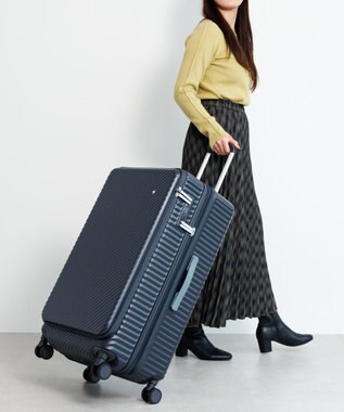 ACE BAGS & LUGGAGE HaNT ココント スーツケース 88/102L エキスパンド 05517 ハント サロ・ネイビー