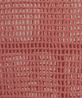 Green Parks 七分袖コットンメッシュラグラントップス Orange