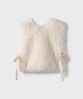 GRACE CONTINENTAL ショ－トファ－ジレ キナリ