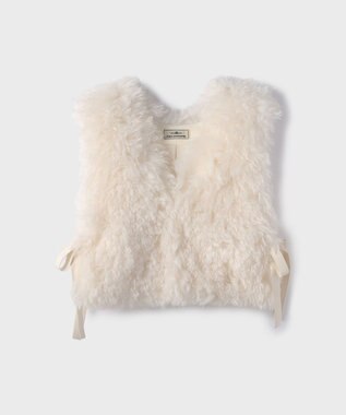 GRACE CONTINENTAL ショ－トファ－ジレ キナリ