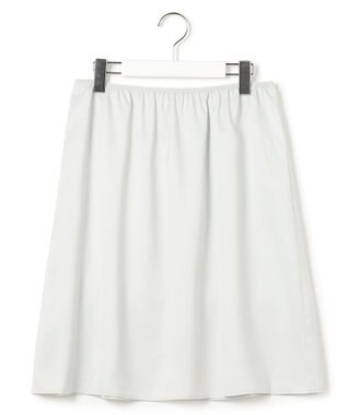 23区 【先行予約】Ericaキャラコ  ペイズリープリント シャツワンピース サックス系