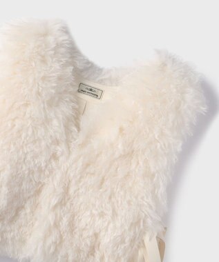 GRACE CONTINENTAL ショ－トファ－ジレ キナリ