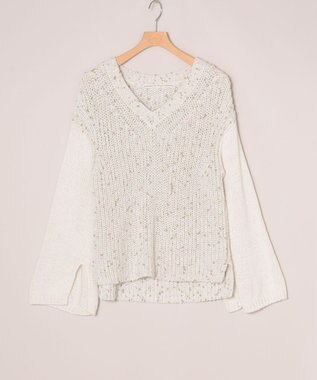 ONWARD Reuse Park 【自由区】ニット春夏 ホワイト