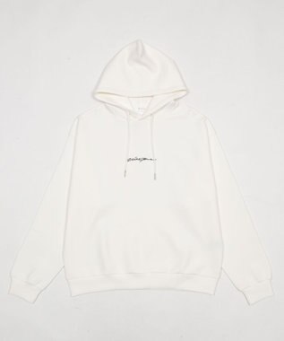 WEGO 【ユニセックス着用ITEM】ワンポイントプルパーカー ホワイト