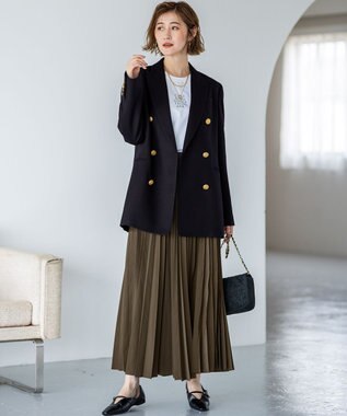 23区 【見上愛さん着用/VERY掲載】ウェービーカット パンプス ブラック系