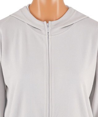 San-ai Resort（三愛水着楽園） 【UPF50＋】　サーマルラッシュパーカー　M・L　【Reir（レイール）】 ライトグレー