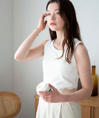 WEGO シンプルタンク ホワイト