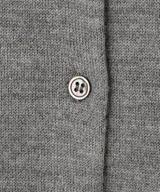 J.PRESS LADIES 【洗える】アーガイルツイン ニット グレー系