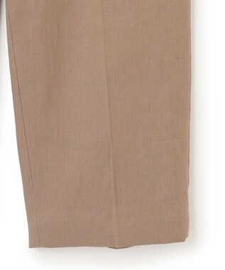 JOSEPH ストレッチリネンコットン　ストレートトラウザーズ Frozen Mocha