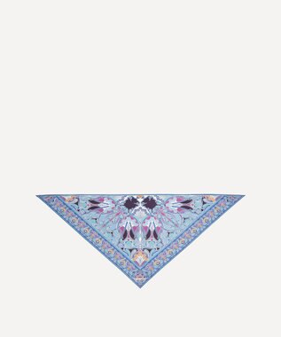 LIBERTY. アイアンシ トライアングル シルクスカーフ 100×140