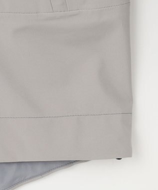 JOSEPH ABBOUD MOUNTAIN 【ECO撥水/耐水性/透湿防水素材/ストレッチ/軽量】ボイルドポリエステル3レイヤー マウンテンパーカー ライトグレー系