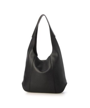 UNBILLION カシュカシュ cachecache / 厚手合皮ホーボーバッグ ブラック