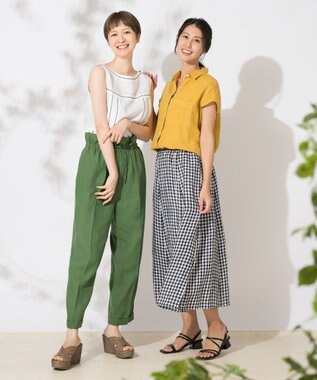 ONWARD Reuse Park 【uncrave】パンツ春夏 グリーン