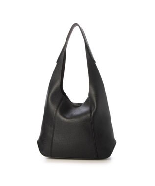 UNBILLION カシュカシュ cachecache / 厚手合皮ホーボーバッグ ブラック