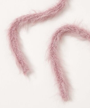 WEGO シャギーイヤーフラップニットキャップ ライトピンク