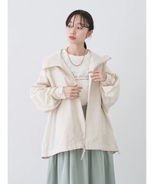 earth music&ecology スポーティーブルゾン Cream