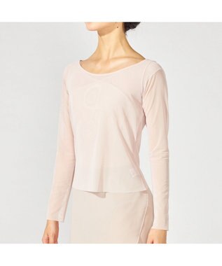 Chacott チュールトップ ヨーロピアンピンク