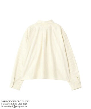 Green Parks GREENWICH POLO CLUB(TM)クロップドシャツ Yellow