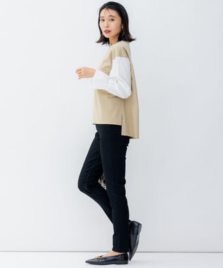 23区 【洗える】23区DENIM スキニー パンツ ブラック系