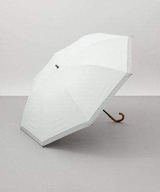 AURORA 【WEB・直営店限定】 グログラン晴雨兼用傘（折りたたみ・トップフラット）