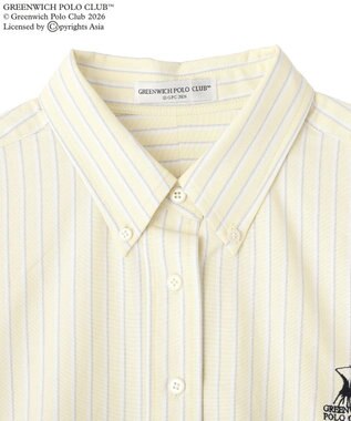 Green Parks GREENWICH POLO CLUB(TM)クロップドシャツ Yellow