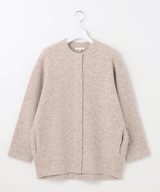 自由区 L 【洗える】ブークレーニット アウター ベージュ