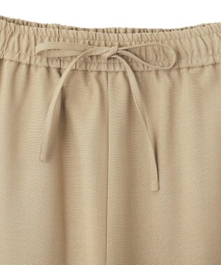 Green Parks 裾スリットイージーフレアパンツ Beige