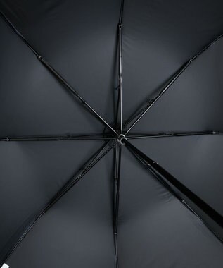 AURORA 【WEB・直営店限定】 グログラン晴雨兼用傘（折りたたみ・トップフラット） サックス