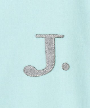 J.PRESS KIDS 【140-170cm】J.エンブロイダリーバックプリント Ｔシャツ サックスブルー系